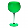 Taça de Gin Acrílico Verde Esmeralda London Curves 600mL - 6 Un