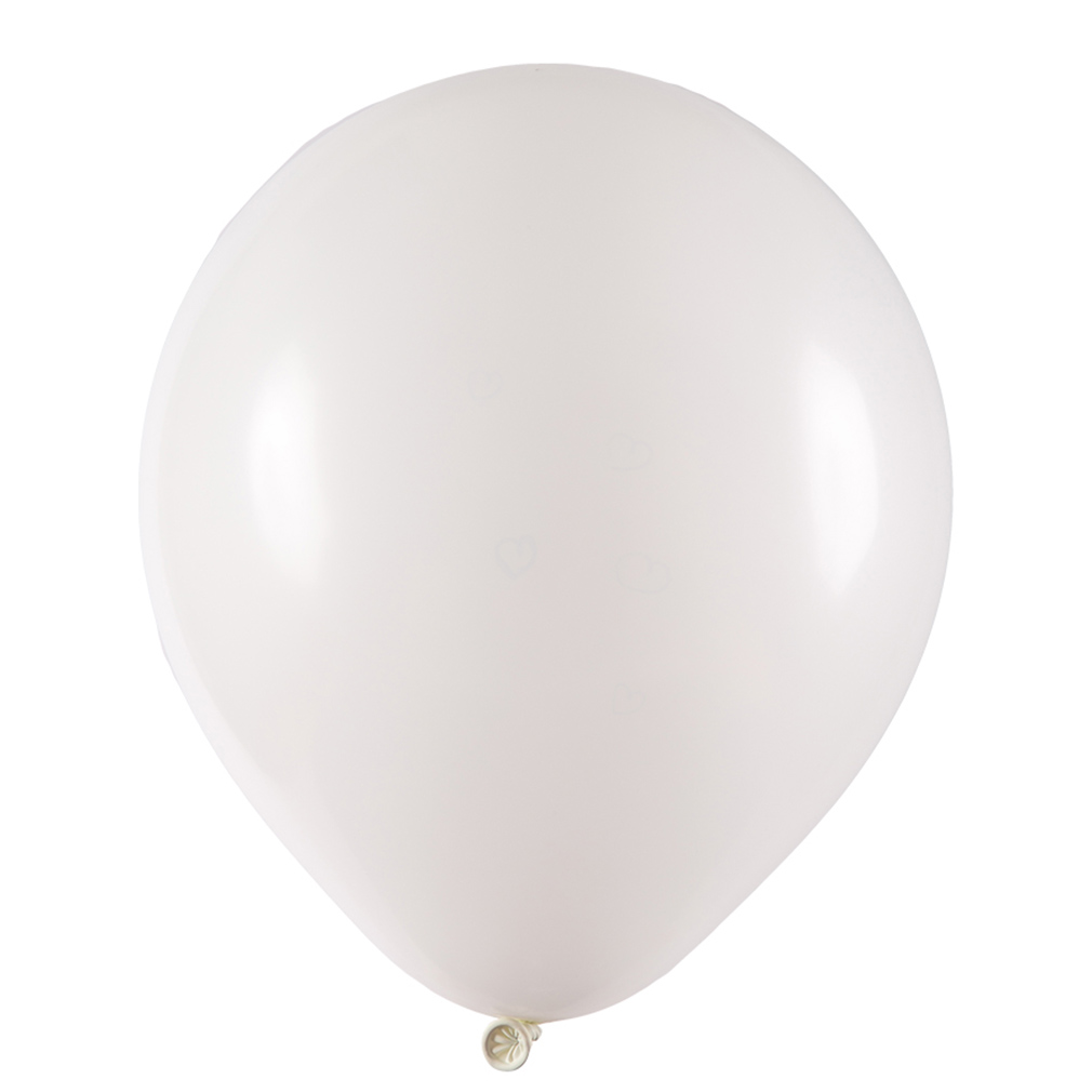 Balão de Látex Branco - 9 polegadas - 50 Unidades