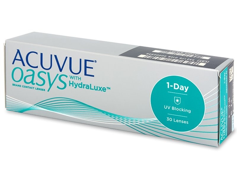 Lentes de Contato Acuvue Oasys 1 Day com Hydraluxe  - Lentes de Contato MAF