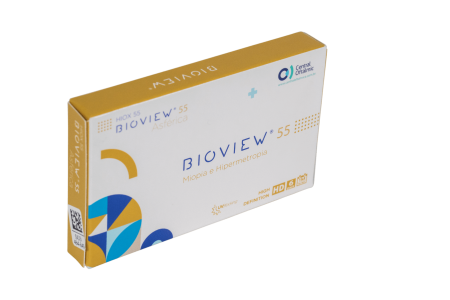 Lentes de Contato Bioview 55 UV Asférica