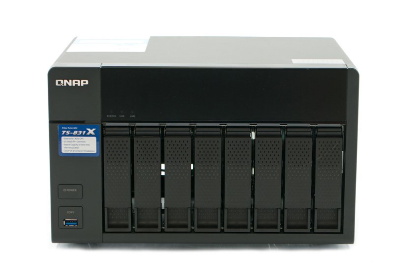 Case QNAP TS-831X 8Bay 0TB - Rei dos HDs