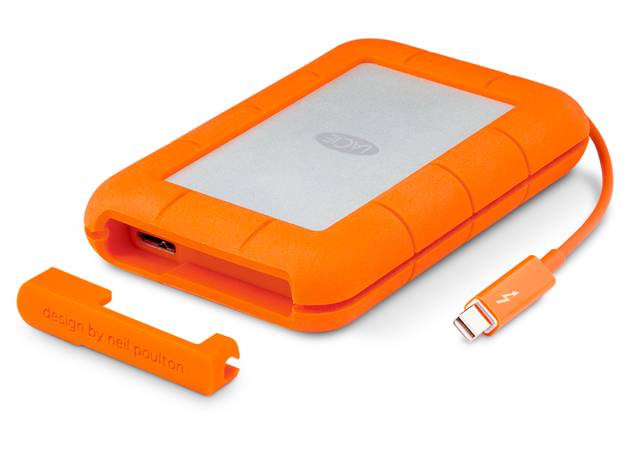 HD LaCie Rugged Thunderbolt 1TB  - Rei dos HDs
