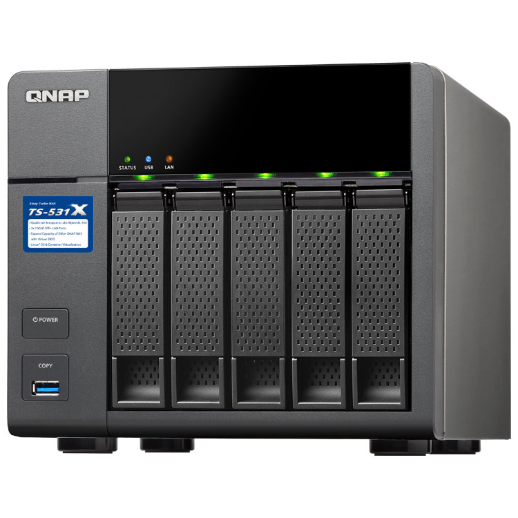 HD + Case QNAP TS-531X 5Bay 20TB  - Rei dos HDs