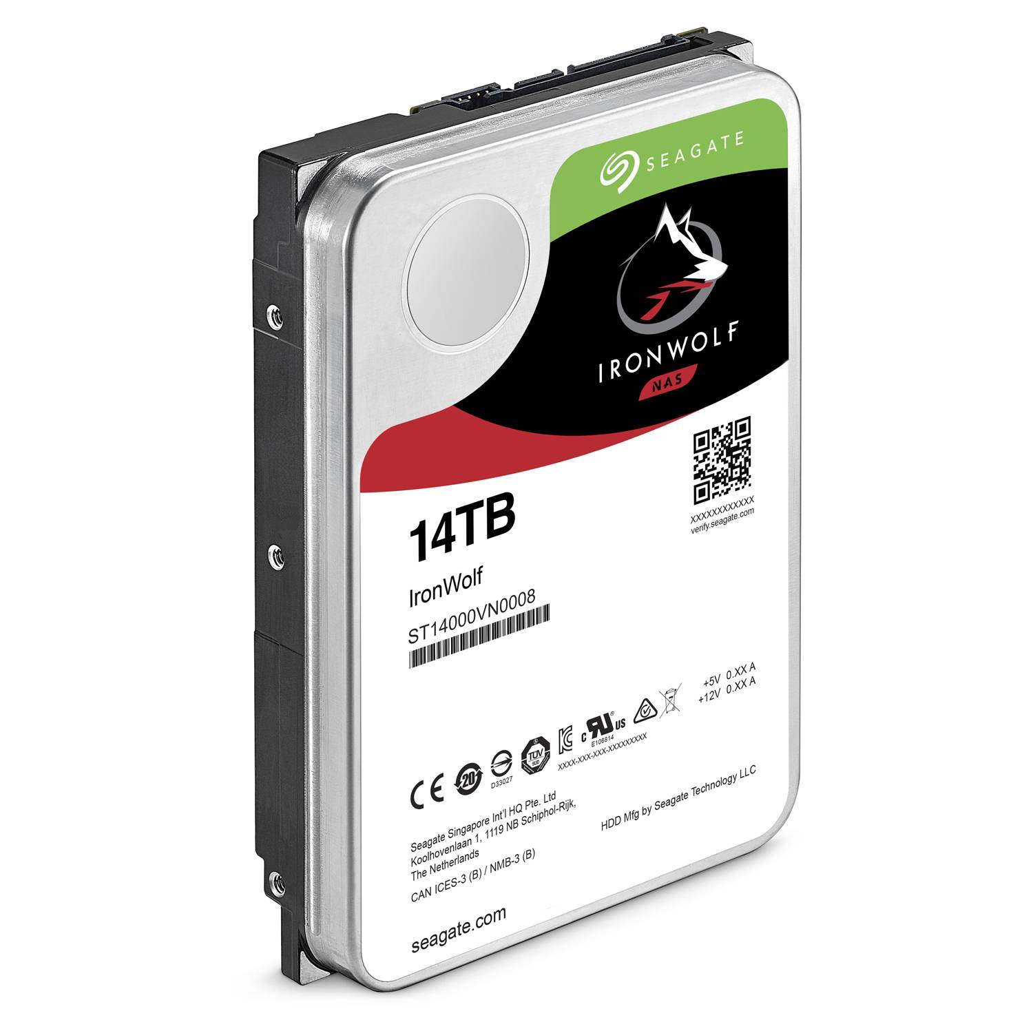 HD Seagate IronWolf NAS HDD 14TB  - Rei dos HDs