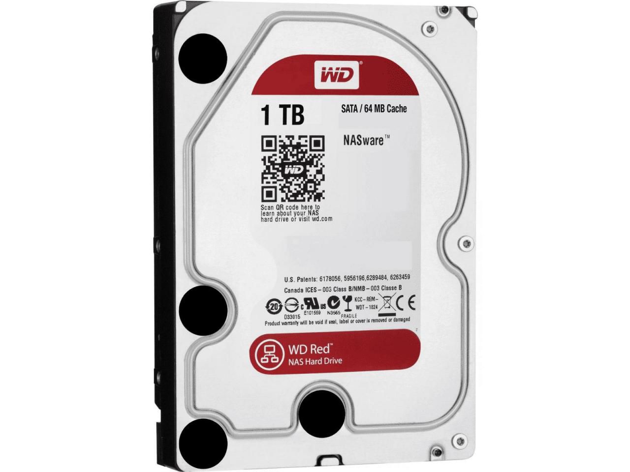 HD WD Red 3.5" 1TB   - Rei dos HDs