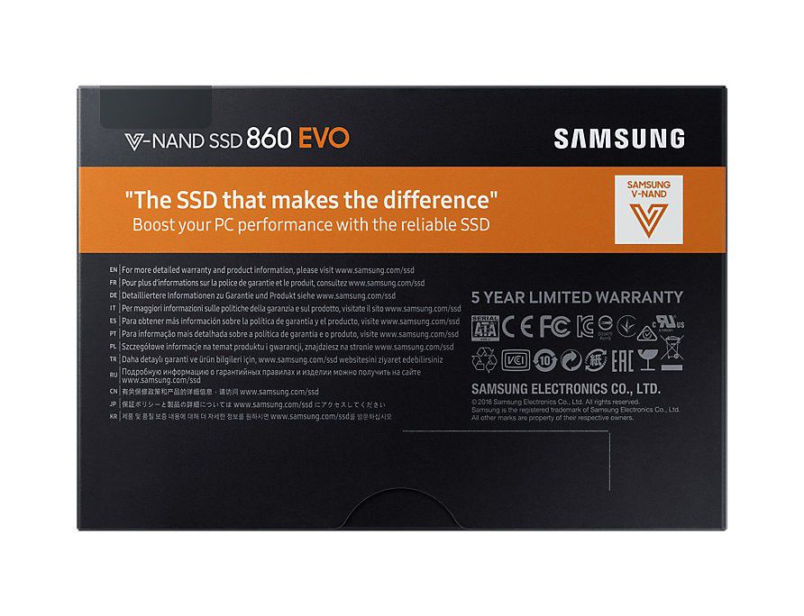 SSD Samsung 860 EVO 2TB  - Rei dos HDs