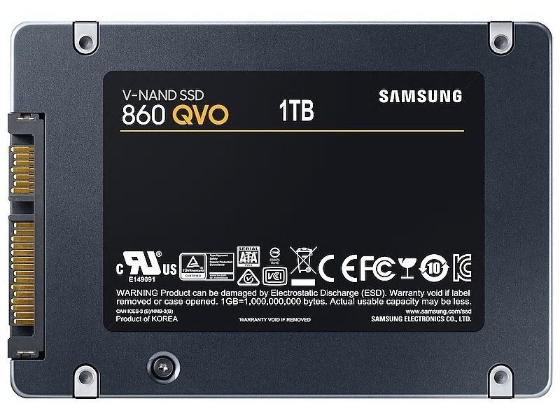 SSD Samsung 860 QVO 1TB - Rei dos HDs