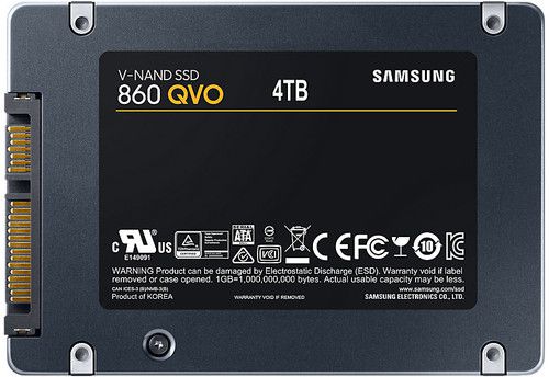SSD Samsung 860 QVO 4TB - Rei dos HDs
