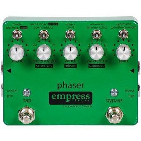 Pedal Efeito Para Guitarra Empress Effects Phaser Digitally Controlled Analog & Patch