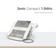 Sonic Compact 1 e 3 Mhz HTM - Aparelho de Ultrassom de 1 e 3 MHz para Estética e Fisioterapia