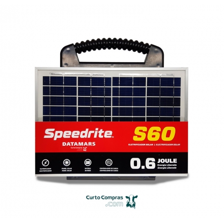 Speedrite S60 Eletrificador de Cerca Rural Energia Solar