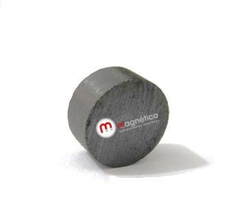 Imã de Ferrite Disco (cerâmica) Y30 10x5 mm  - Polo Magnético 