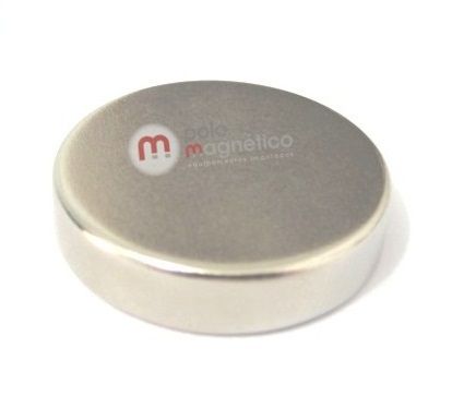 Imã de Neodímio Disco N35 22x5 mm  - Polo Magnético 