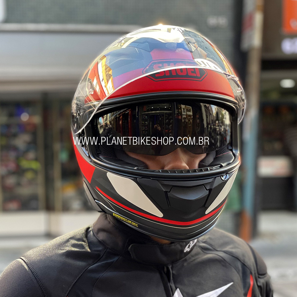Capacete Shoei GT Air II Affair TC-1 C/ Viseira Solar - Lançamento 2019 - Planet Bike Shop Moto Acessórios