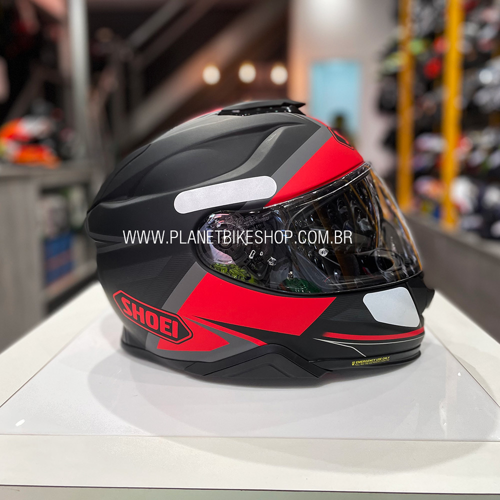Capacete Shoei GT Air II Affair TC-1 C/ Viseira Solar - Lançamento 2019 - Planet Bike Shop Moto Acessórios