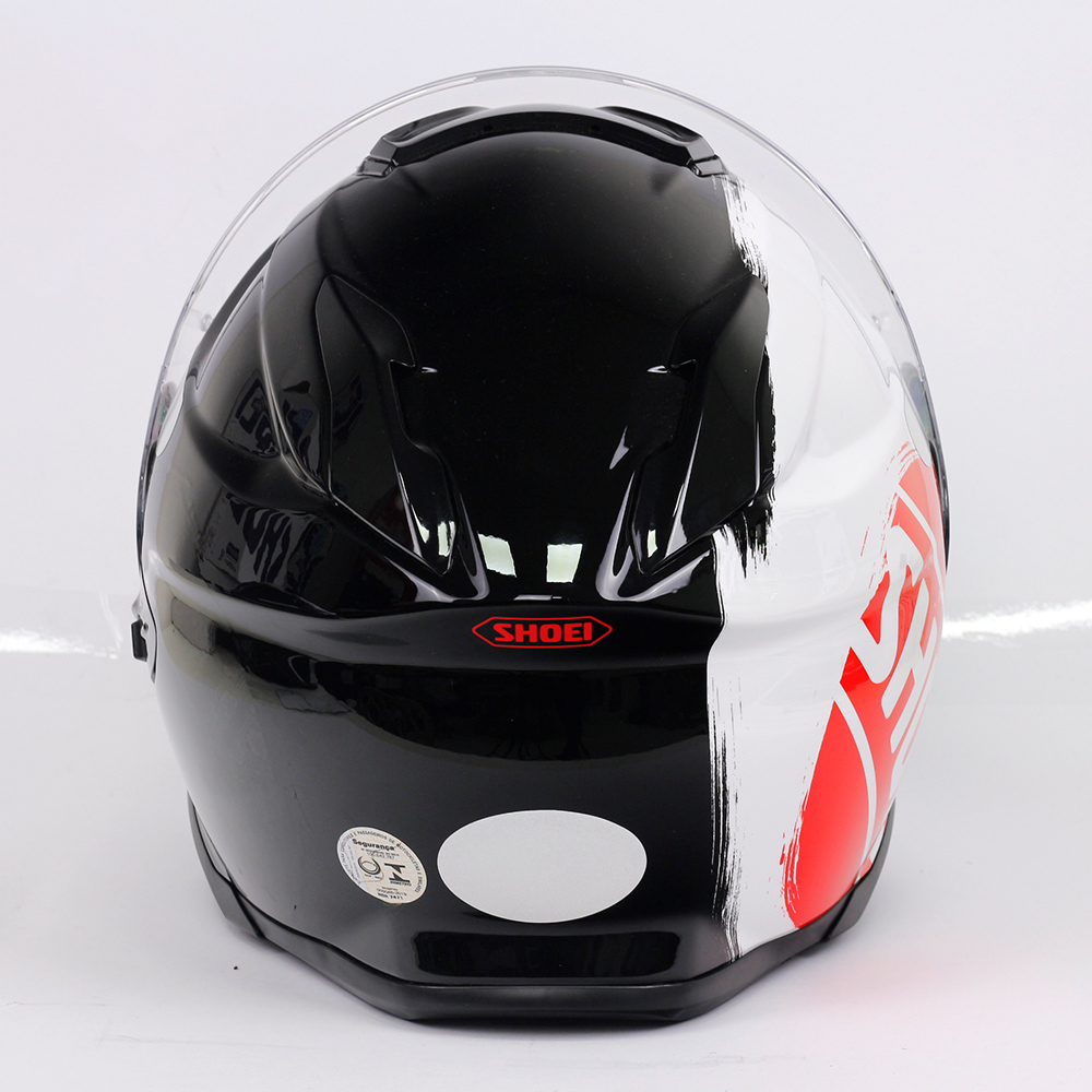 Capacete Shoei GT Air II Emblem TC-1 - Preto/Branco/Vermelho - C/ Viseira Solar - Lançamento 2020  - Planet Bike Shop Moto Acessórios