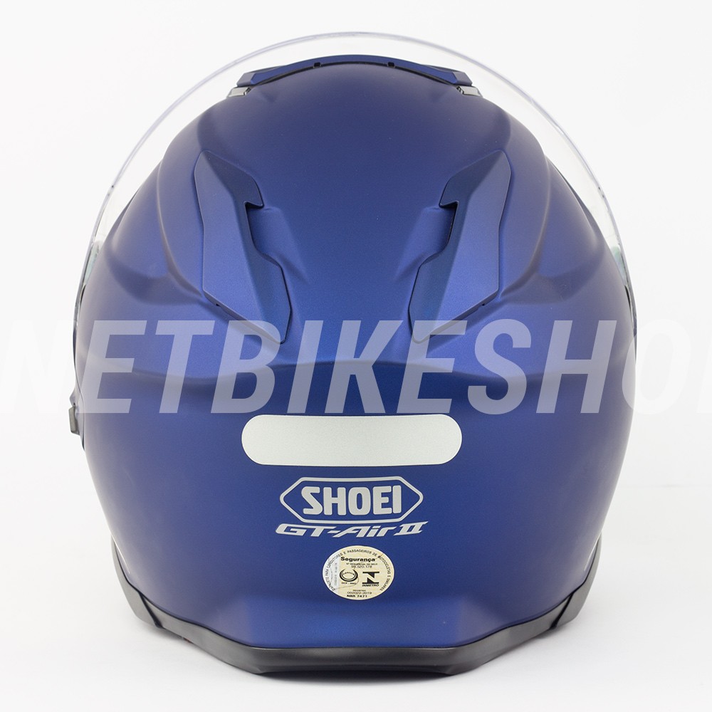Capacete Shoei GT Air II Matte Blue C/ Viseira Solar - Planet Bike Shop Moto Acessórios
