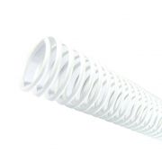 Espiral para Encadernação Branco 09mm até 50 Folhas - Pacote com 100 unidades