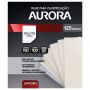 Filme para Plastificação Aurora RG 80x110x0,05mm (125 micras) - Pacote com 100 unidades