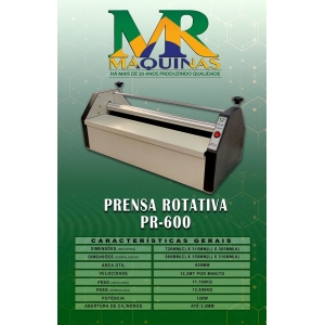 Prensa Rotativa PR-600 Bivolt