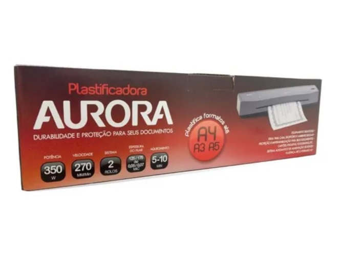 Plastificadora Laminadora A3 Aurora Lm3233h 220v - Click Suprimentos