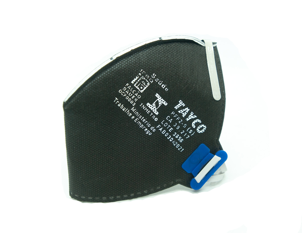 KIT 50 Respirador PFF2 T-950 Sem Valvula Tayco CA 39217