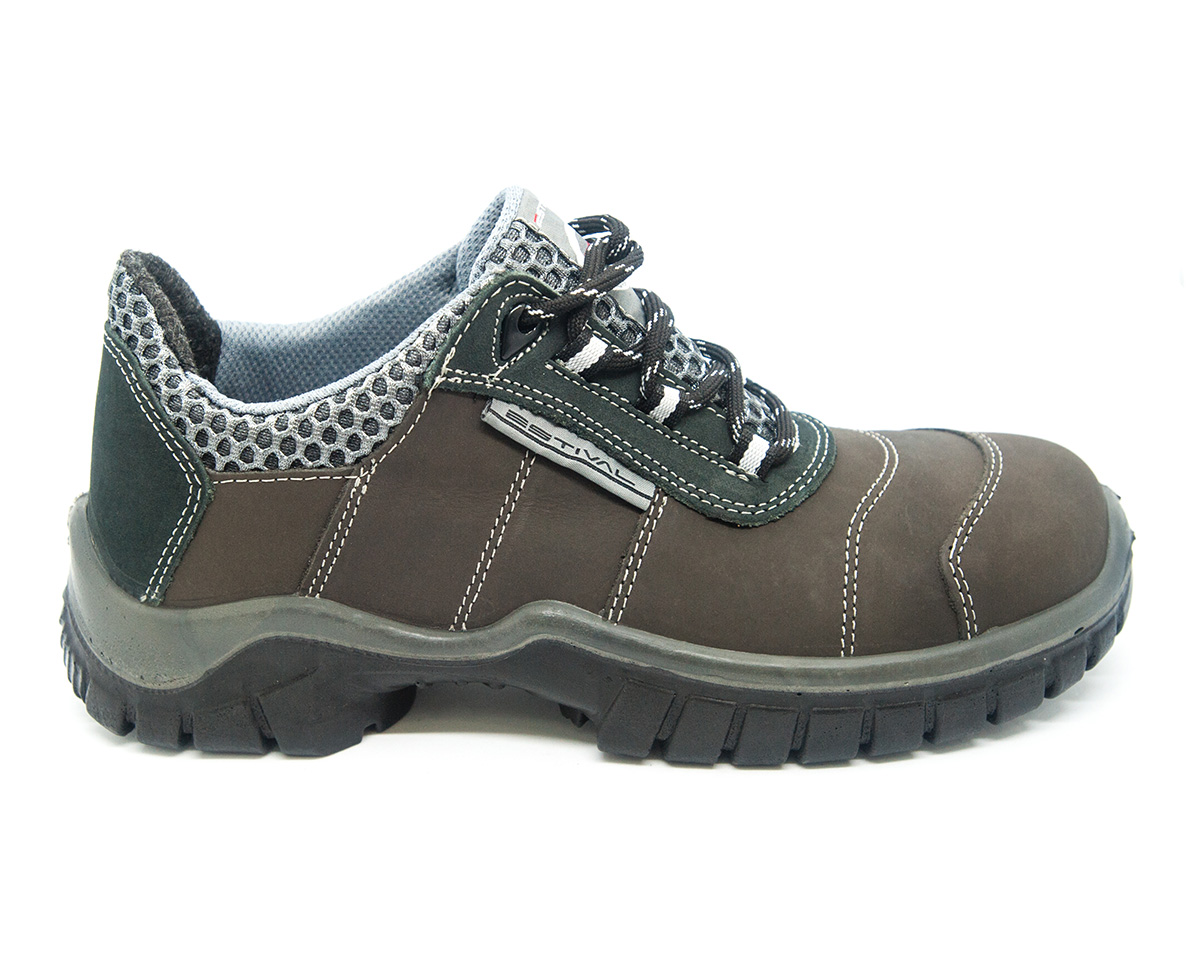 Sapato Segurança Nocubk Grafite/Azuro Estival En10043S1 Bico Composite CA 42553