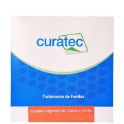Alginato de Cálcio e Sódio 5cm X 5cm Caixa c/ 10 Unidades - CURATEC