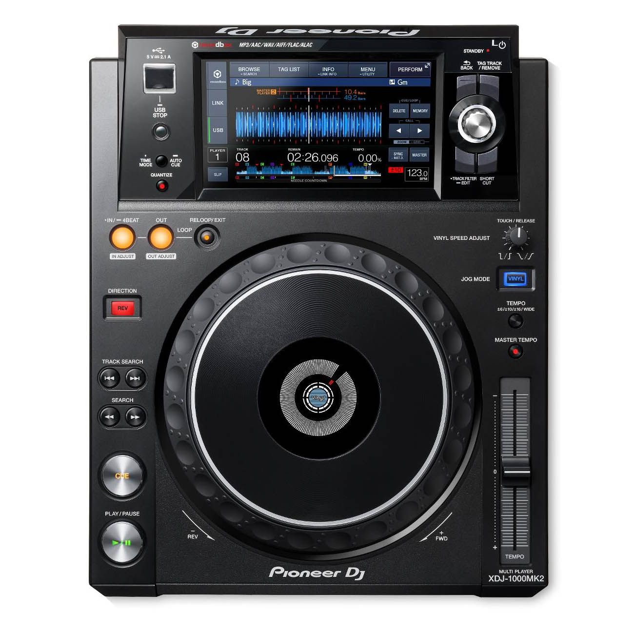 Controladora Pioneer DJ XDJ 1000 Mk2