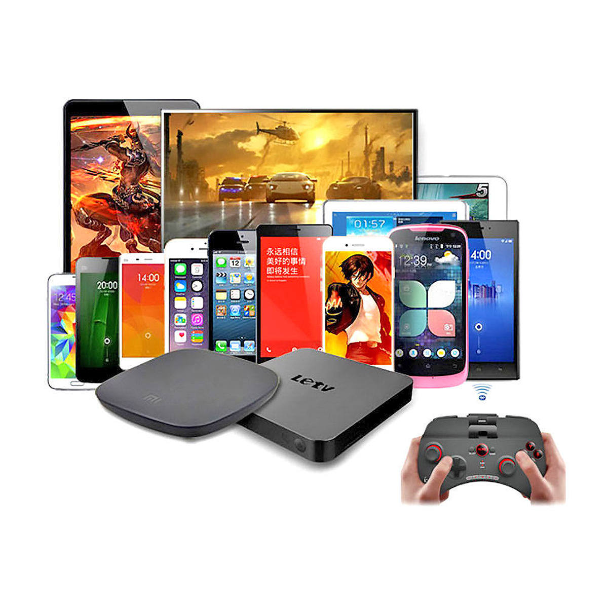 Controle Gamepad Bluetooth para Celular Android Smart TV Computador Windows IPEGA PG-9025 Original