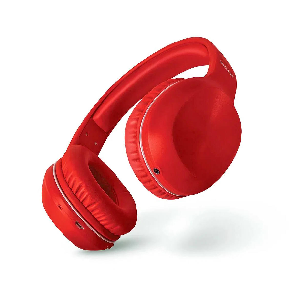 Fone de Ouvido Pop Bluetooth com Microfone Hands Free Earpads Extra Macios Acolchoados Multilaser PH248 Vermelho
