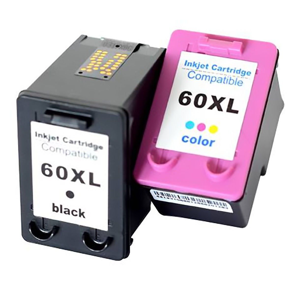 Compatível: Kit Colorido de Cartucho de Tinta 60xl 60 para Impressora HP F4480 C4680 C4780 F4280 D1660 D410 F4440