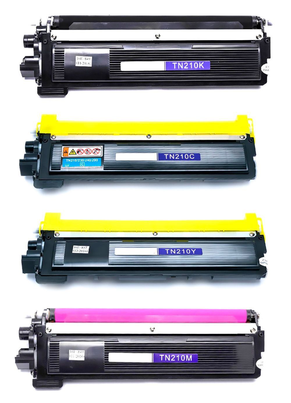 Kit Colorido Toner Compatível com TN210 para Brother HL-3040cn HL-3070cn HL-3045cn MFC-9120cn 9320cw 9010cn 8370cn