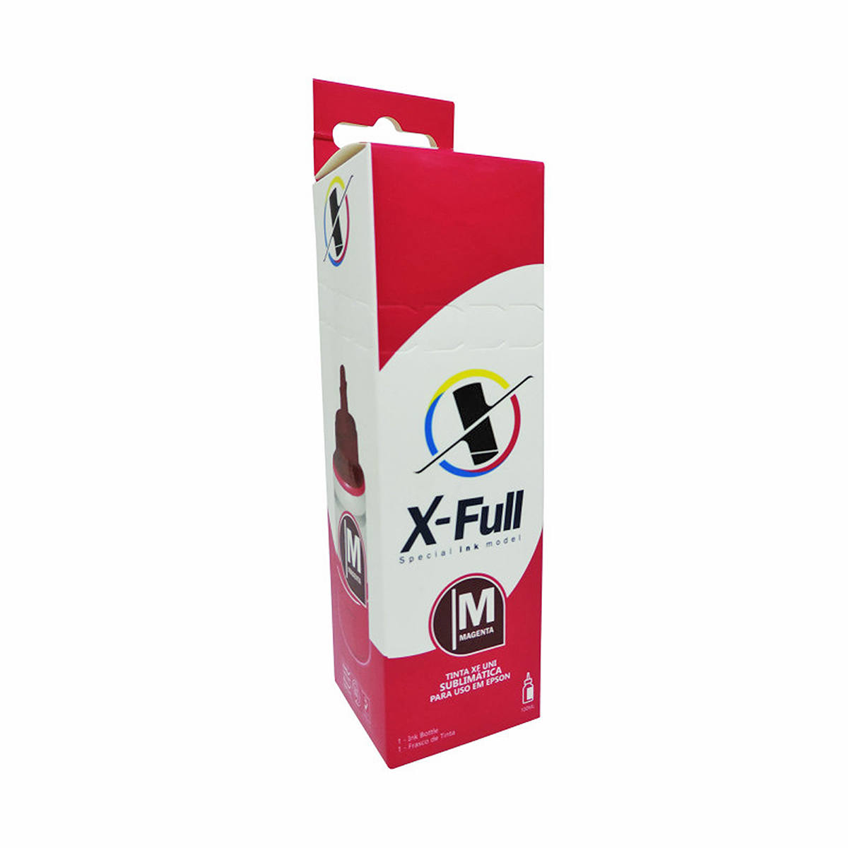 Tinta Sublimática X-Full para uso em todas as Impressoras Epson L Series 664 / Magenta / Refil 100ml