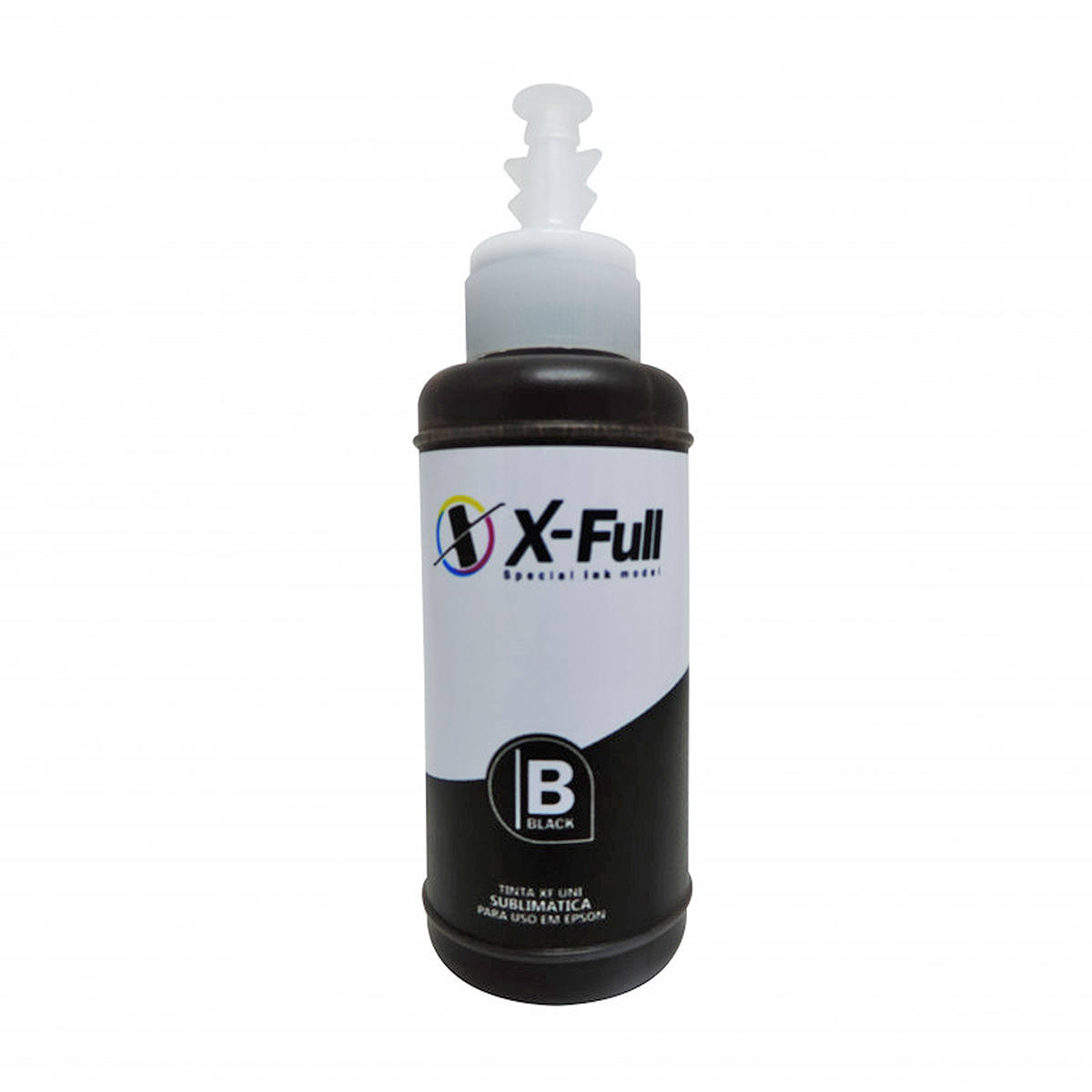 Tinta Sublimática X-Full para uso em todas as Impressoras Epson L Series 664 / Preto / Refil 100ml