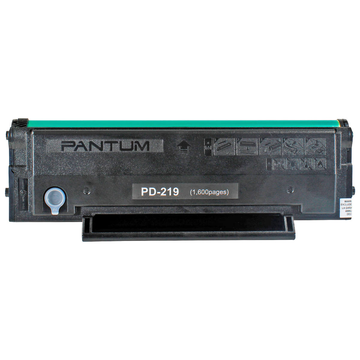 Toner Pantum PD-219 PD219 Original para Impressoras P2509w M6509nw M6559n M6559nw M6609n M6609nw P2509 M6559 Preto 1.600