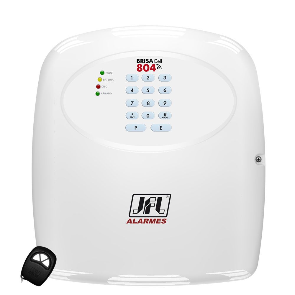 Kit Alarme Brisa Cell 804 Jfl Com Sensor Shc Fit e Idx 1001
