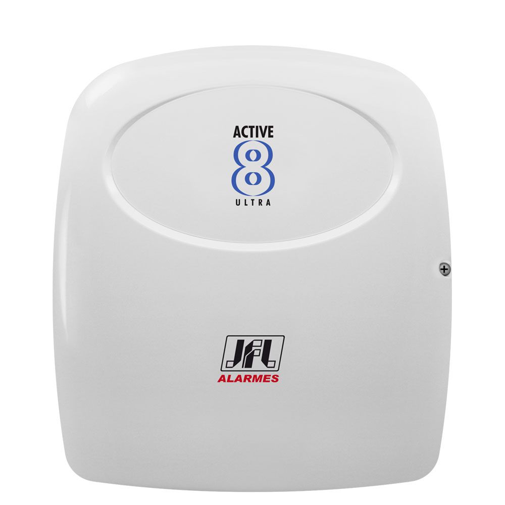 Kit Alarme Residencial Active 8 Ultra Jfl Com Modulo Gprs