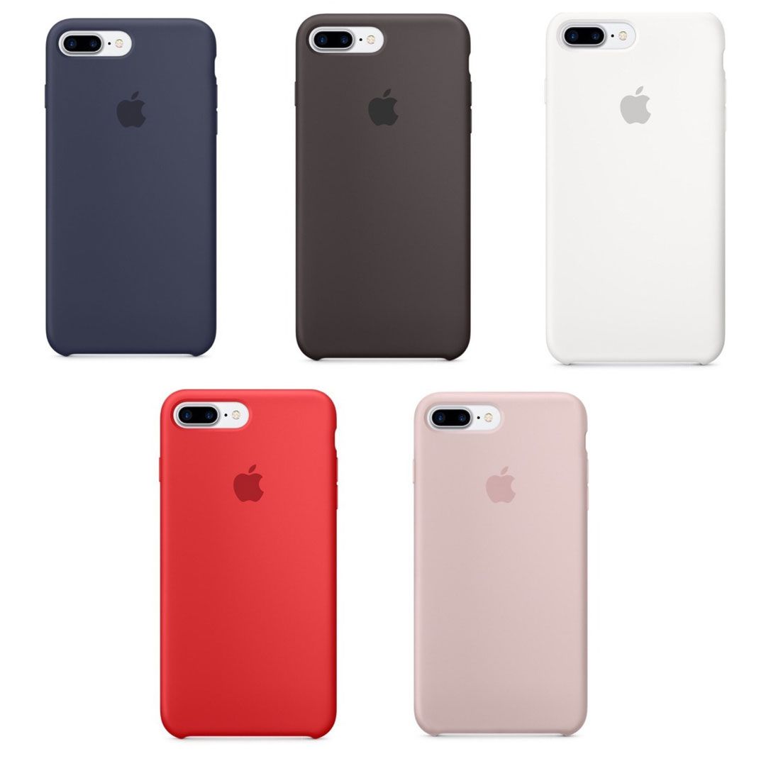 Kit Tela Display iPhone 8 Plus Standard Preto + Bateria + Capa Apple Vermelha