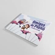 Amigos do Piano Iniciação à Leitura Musical, de Maria Helena Lage e Bruno Fragoso - Lumah Cultura