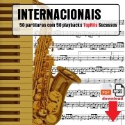 Top Hits Internacionais Sucessos 50 Partituras 50 Playbacks