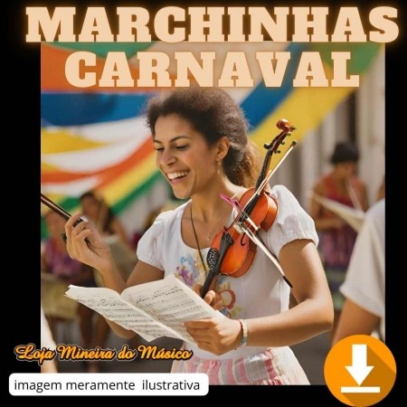 VIOLINO Marchinhas de Carnaval Didáticas Partituras, Midis e Playbacks Carnavalescos