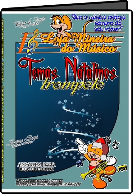 TROMPETE Partituras de Natal com Midi e MP3 Playbacks Natalinos