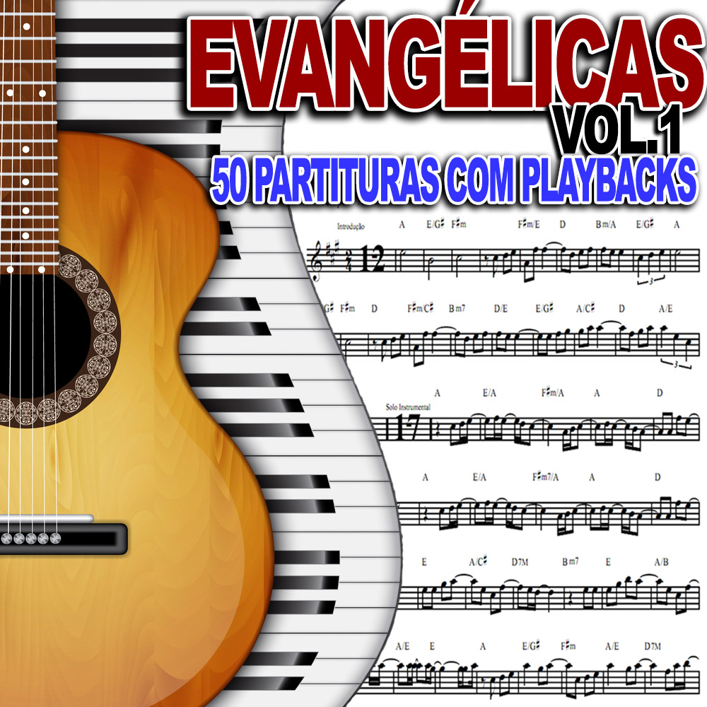 Coletânea Gospel 50 Partituras Evangélicas Vol.1 com Playbacks  Evangélicos Download | Baixe pela Internet