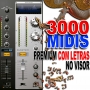 3000 Midis com Letra no Visor do Teclado Lyrics (Pacote Premium Midis ) Compatível com todos os modelos de Teclado Midis que aceitem MIDIS