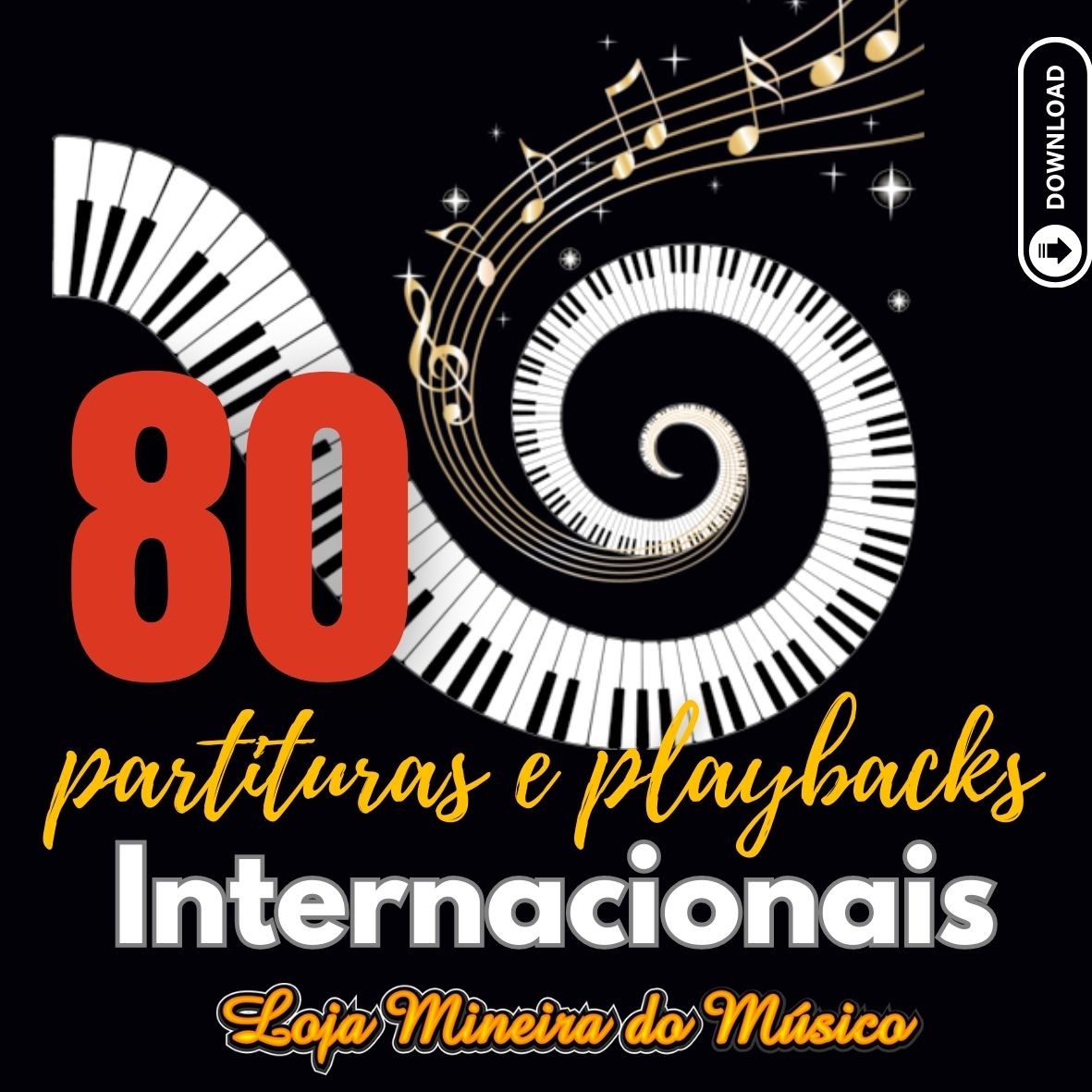 SAXOFONE ALTO 80 Partituras Internacionais em PDF com Playbacks Saxofone Mi Bemol