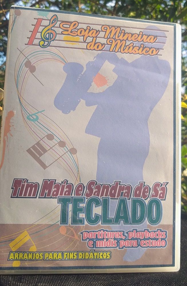 TECLADO Partituras de Tim Maia e Sandra de Sá Playbacks MP3 e Midis | Partituras MPB, Partituras dos Anos 80, Midis anos 80, Partituras Brasileiras para estudantes