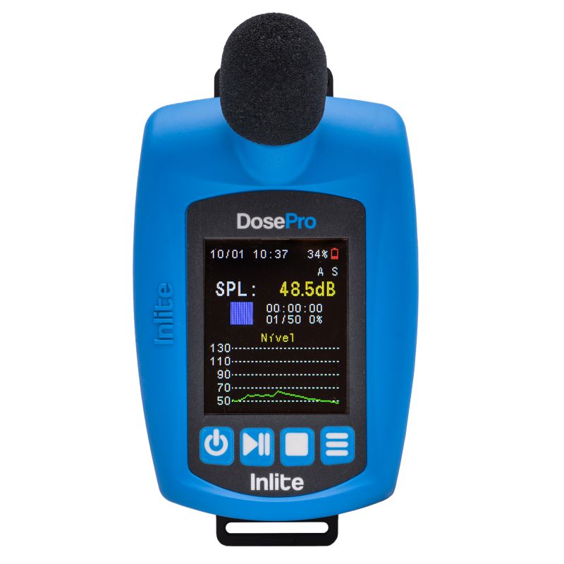DosePro ruído digital com certificado calibração