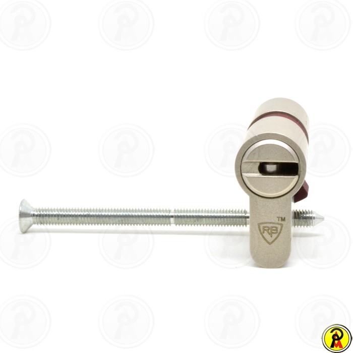 Cilindro de Alta Segurança EURO 62 (31x31 - Cromo Acetinado) RB Locks