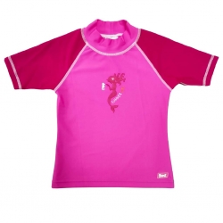 Camiseta para Banho Banz - Proteção UPF 50+ - Pink